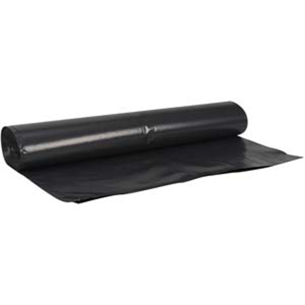 Jätesäkki 200L musta vahva 75x135 50my - Tukkupakkaus 14rll (10kpl/rll)