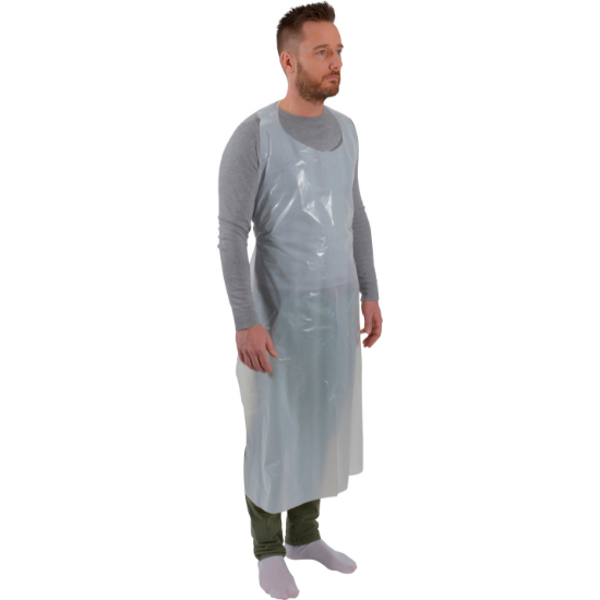 ABENA esiliina 80x130cm 30my valkoinen isossa laatikossa 100kpl - Tukkupakkaus 5pkt