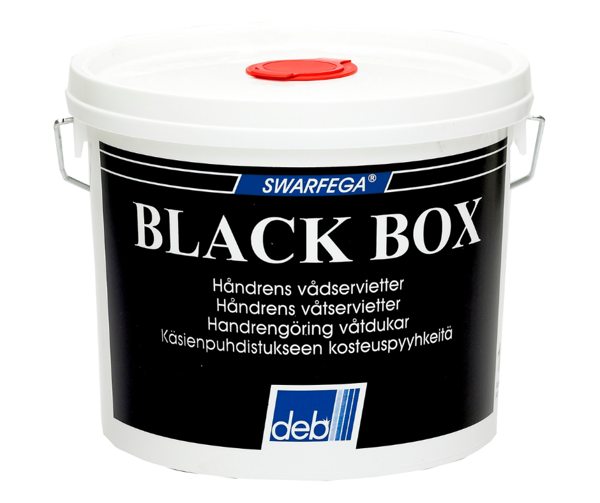 Black Box kosteuspyyhkeet käsien puhdistukseen hajustettu 150kpl