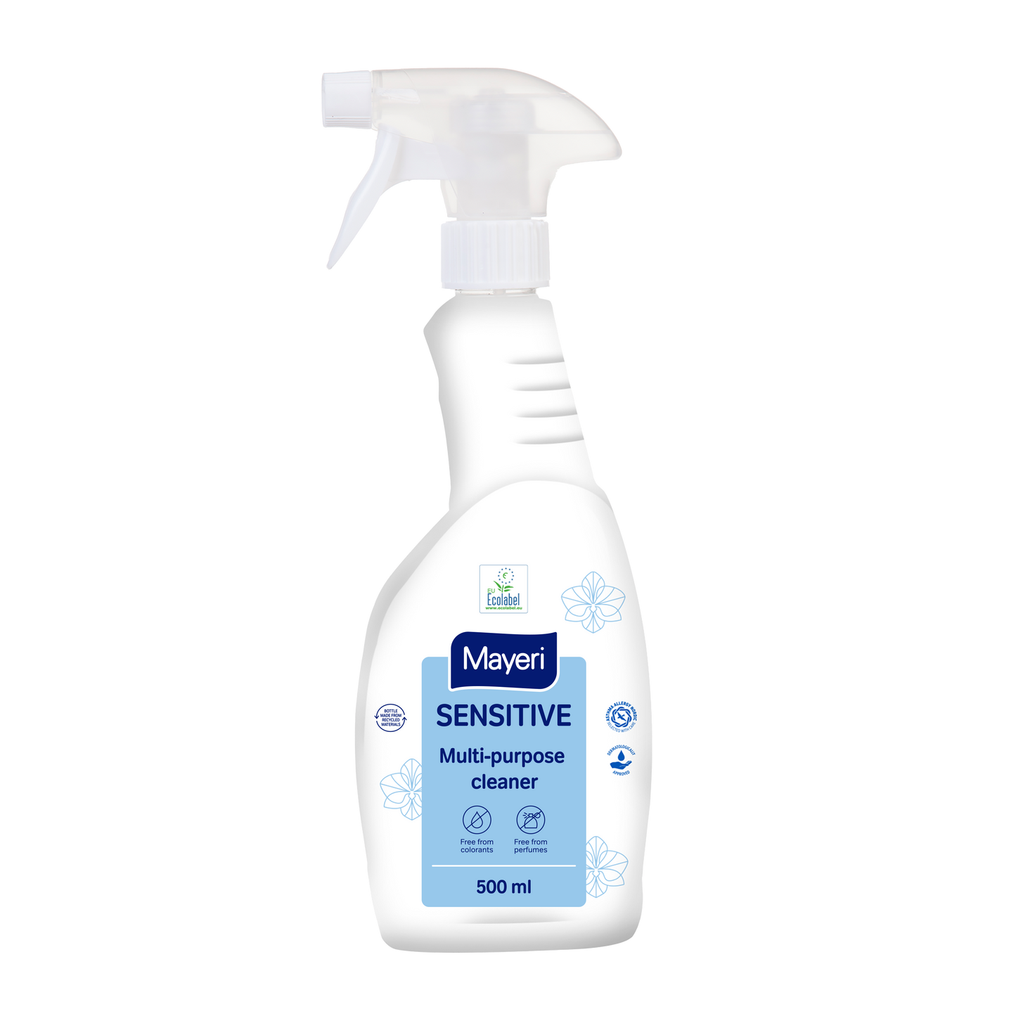 MAYERI SENSITIVE YLEISPUHDISTUSAINE 500ML SPRAY - Tukkupakkaus 12kpl