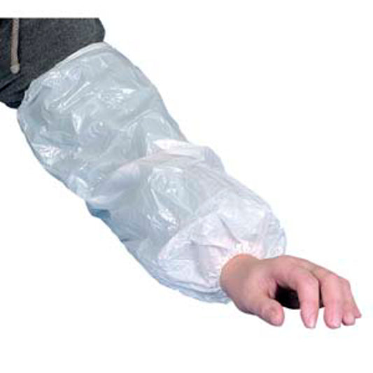 ABENA hihansuoja 40cm valkoinen LDPE-muovia 20my 100kpl - Tukkupakkaus 20pkt