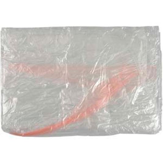 Infektiopyykkipussi 120L läpinäkyvä liukenee kuumaan veteen 76x103cm 100kpl