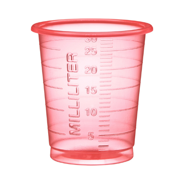 Lääkelasi 30ml asteikolla 4,2cm Ø3,8cm 80kpl