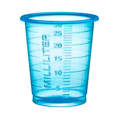 Lääkelasi 30ml asteikolla 4,2cm Ø3,8cm 80kpl