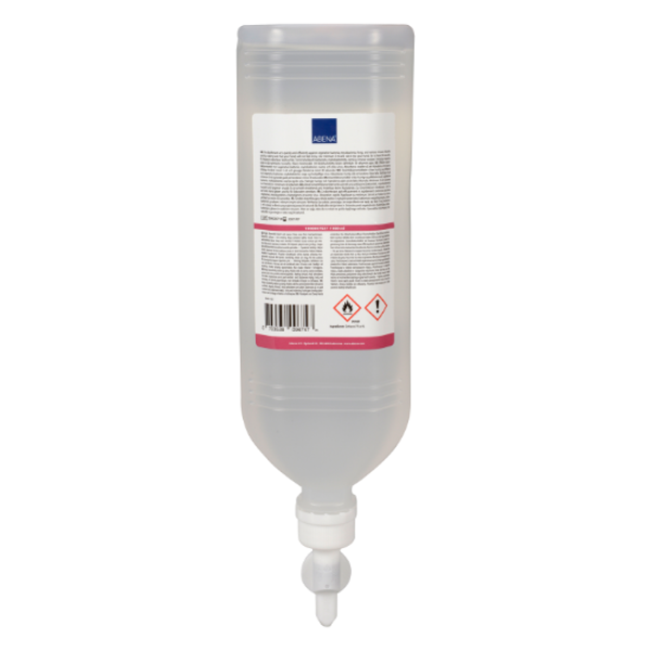 ABENA käsihuuhde 73,5 p-% 1L dispenso - Tukkupakkaus 12kpl