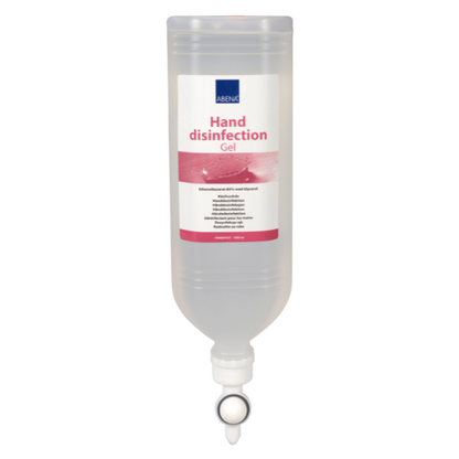 ABENA käsihuuhde 73,5 p-% 1L dispenso - Tukkupakkaus 12kpl