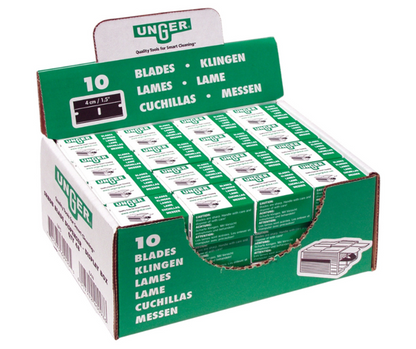 Unger vaihtoterä click-raappaan 4cm hiiliteräs 10kpl - Tukkupakkaus 10kpl