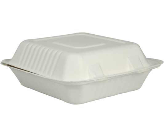 GASTRO take away rasia bagassi 223x201x77mm 1-os. valkoinen 50kpl - Tukkupakkaus 4pkt (200kpl)