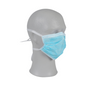 ABENA leikkausmaski nauhoilla Type IIR roisketiivis sininen 50kpl - Tukkupakkaus 20pkt