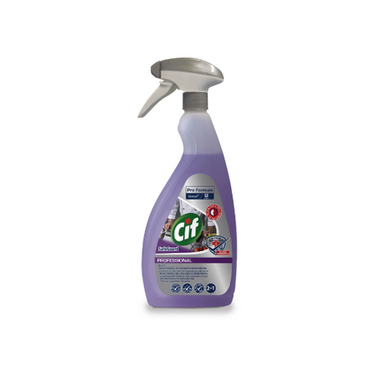 CIF Safeguard 2in1 desinfioiva puhdistusaine 750ml - Tukkupakkaus 6kpl