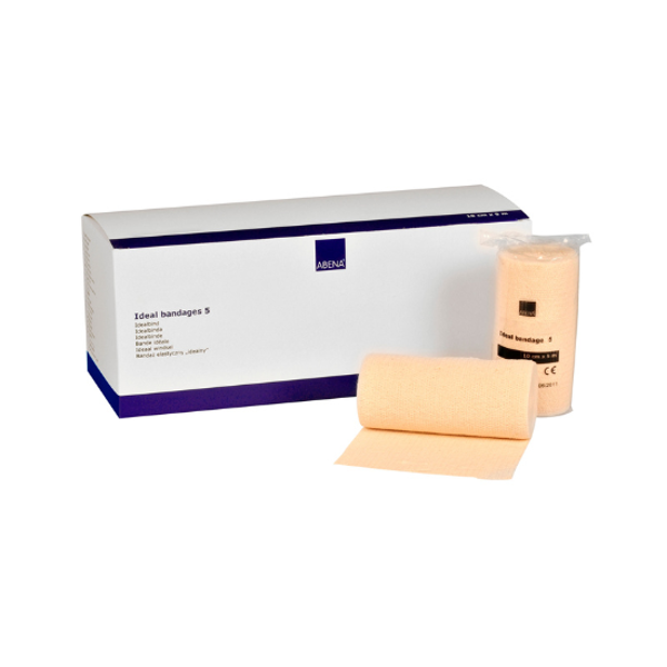 ABENA idealside 10cmx5m lateksiton hakasilla 10kpl - Tukkupakaus 10pkt