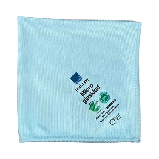 PURI-LINE lasi/ikkunaliina mikrokuitu 40x40cm 10kpl