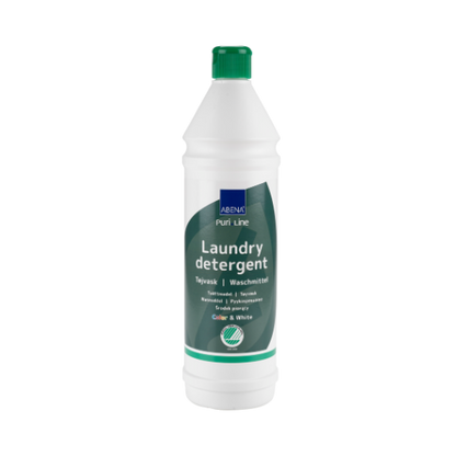 PURI-LINE pyykinpesuneste 1L hajusteeton - Tukkupakkaus 12-pack (12L)