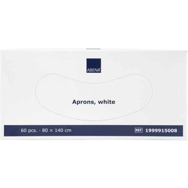 ABENA esiliina kk 80x140cm 20my annostelurasia valkoinen 60kpl - Tukkupakkaus 9ltk