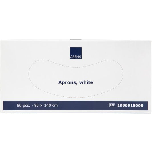 ABENA esiliina kk 80x140cm 20my annostelurasia valkoinen 60kpl - Tukkupakkaus 9ltk