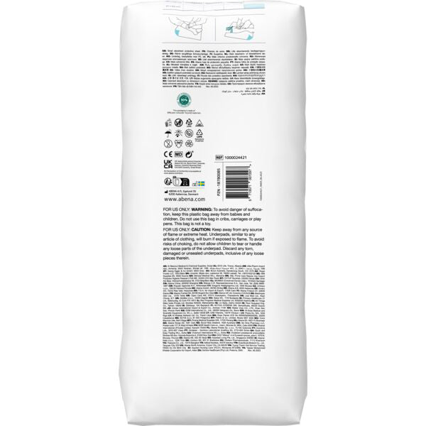 ABENA suojaliina 37x50cm 2krs sininen 150kpl - Tukkupakkaus 9pkt