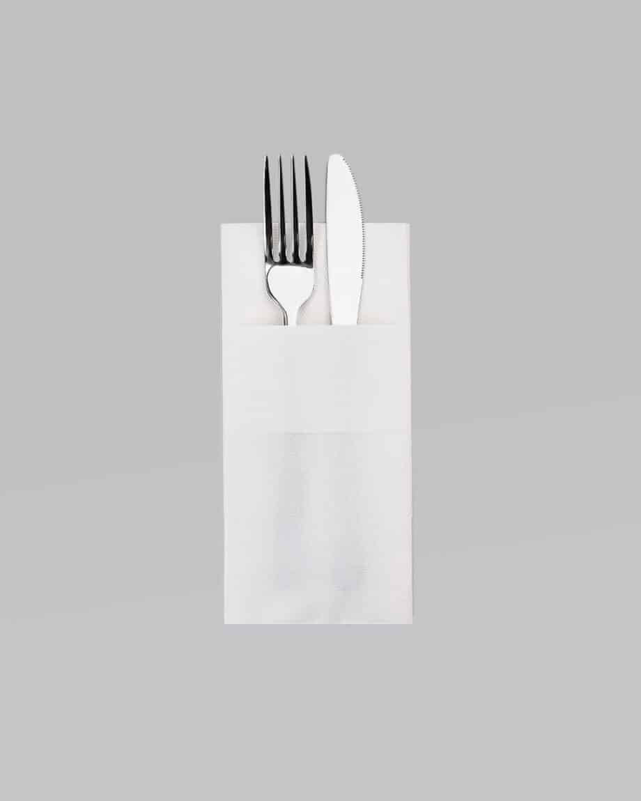 Lautasliina taskulla 40 x 40 cm 1/8-taitos - Myyntierä: 1350 kpl