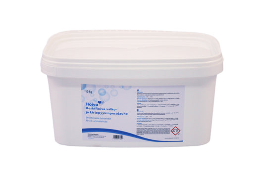 HOIVA DESINFIOIVA VALKO- JA KIRJOPYYKINPESUJAUHE 10KG
