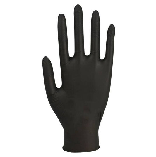 Protect Line Nitriilikäsineet MUSTA - Tukkulaatikko 10rasiaa/1000 käsinettä